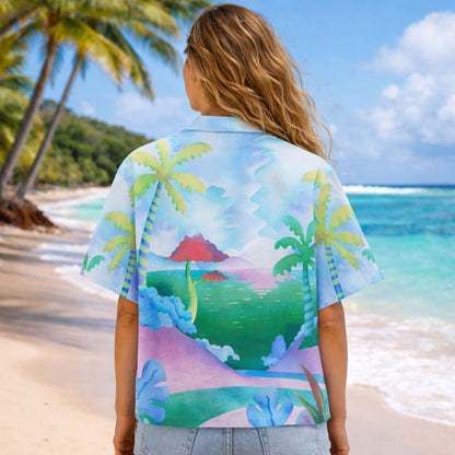 Pastel Coast Hawaiian Shirt