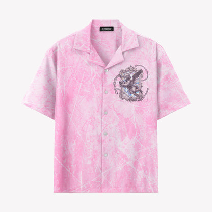 Pink Cherub Angel Renaissance Hawaiian Shirt