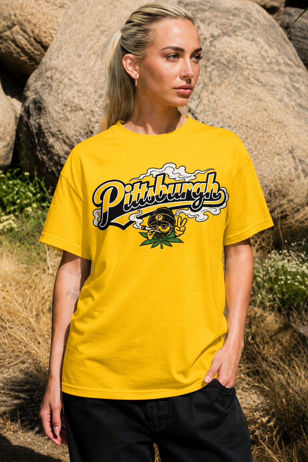 Pittsburgh Smoke Graphic Tee