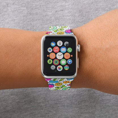 Playful Doodle Watch Band
