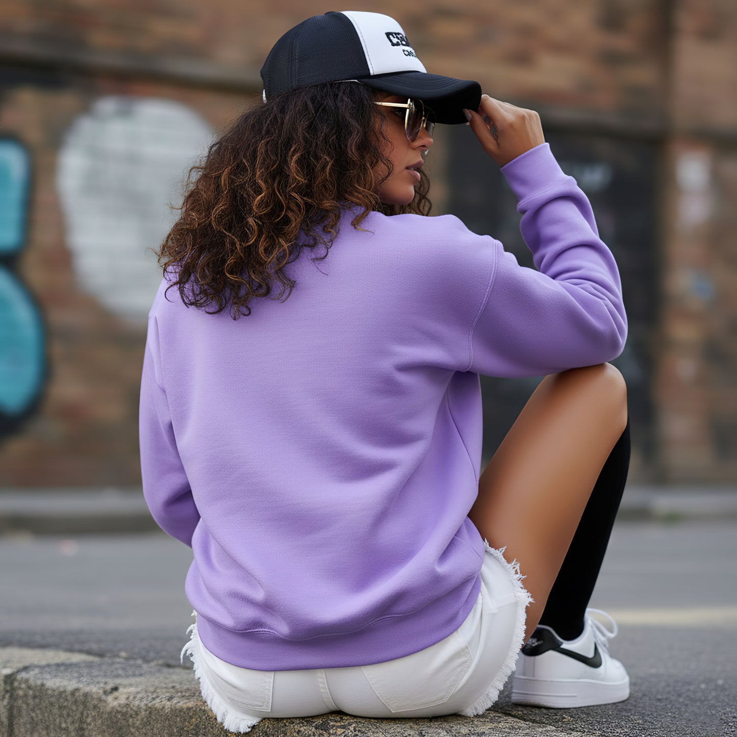 Polly Pack It Retro Sweatshirt