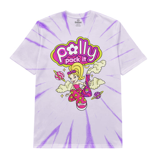 Polly Pack It Space Tie-Dye T-Shirt