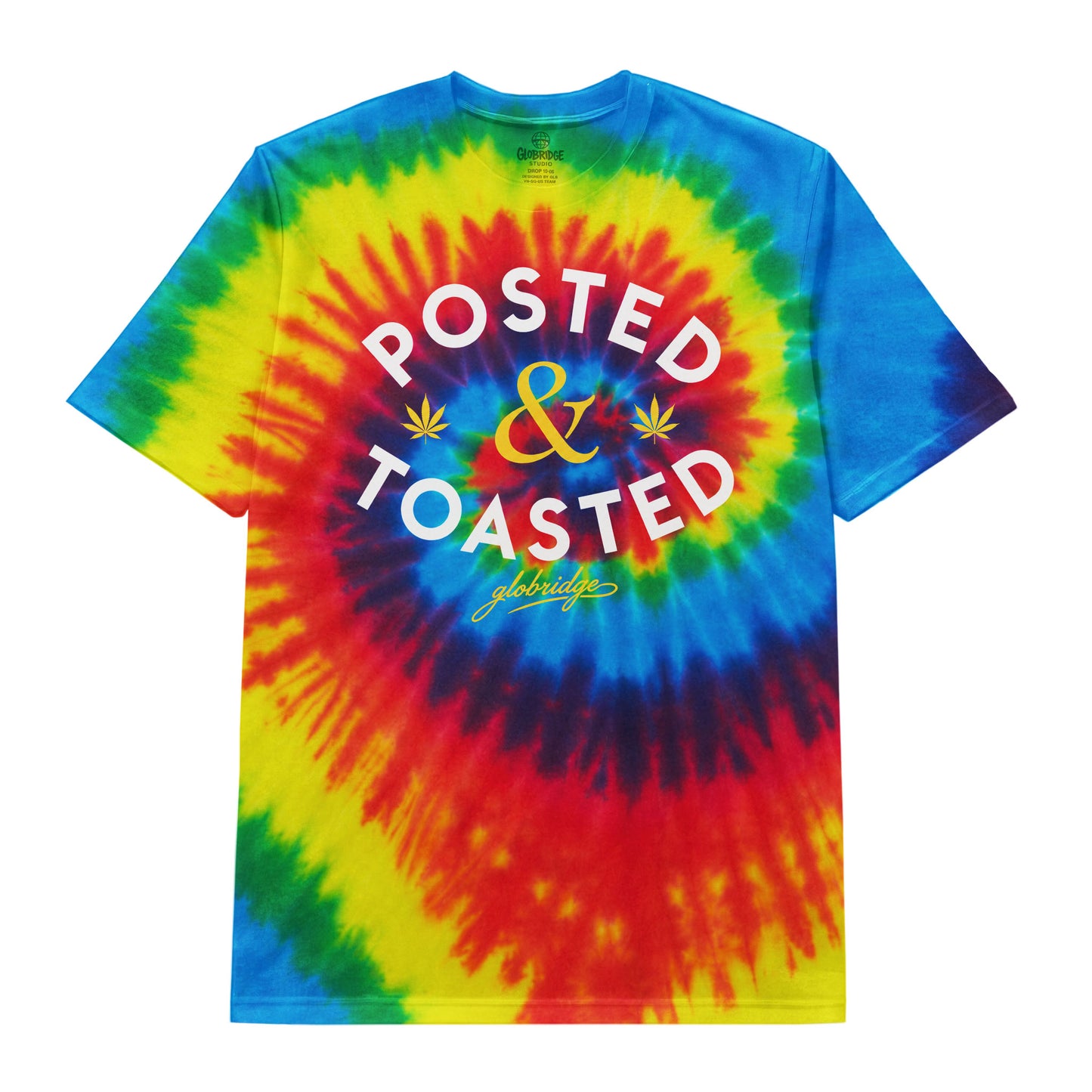 Posted & Toasted Tie Dye T-Shirt