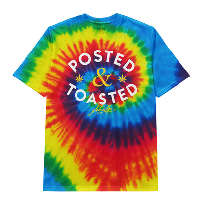 Posted & Toasted Tie Dye T-Shirt