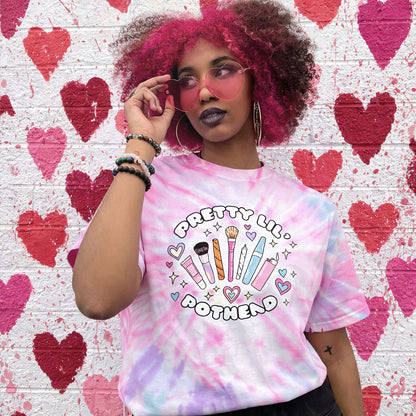 Pretty Lil’ Pothead Pastel Tie-Dye T-Shirt