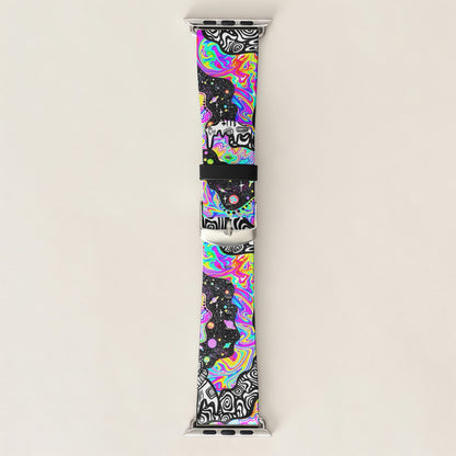 Psychedelic Doodle Watch Band