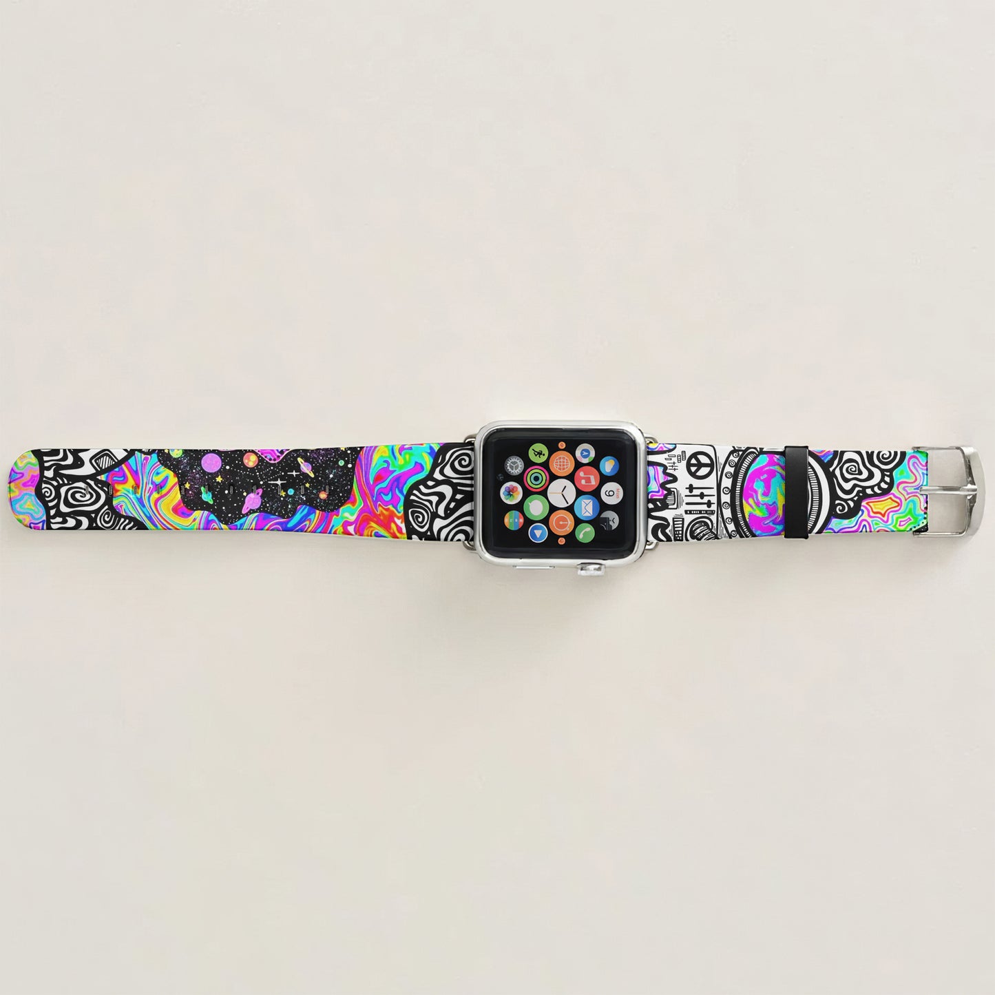 Psychedelic Doodle Watch Band