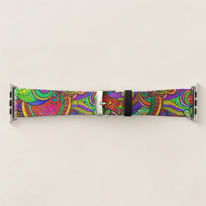 Psychedelic Flow Apple Watch Band