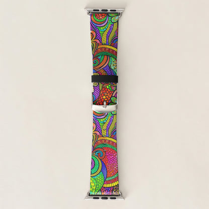 Psychedelic Flow Apple Watch Band