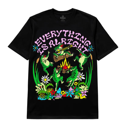 Psychedelic Frog Campfire Tee