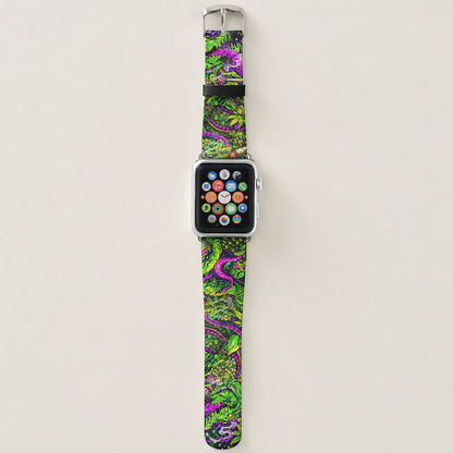 Psychedelic Jungle Apple Watch Band