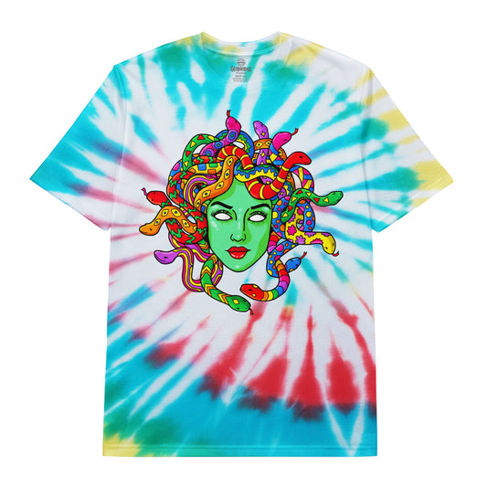 Psychedelic Medusa Tie-Dye T-Shirt