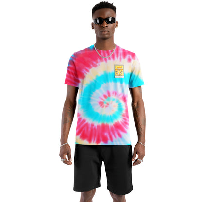 Psychedelic Mushroom Tie-Dye T-Shirt