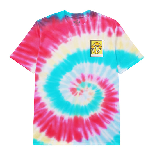 Psychedelic Mushroom Tie-Dye T-Shirt