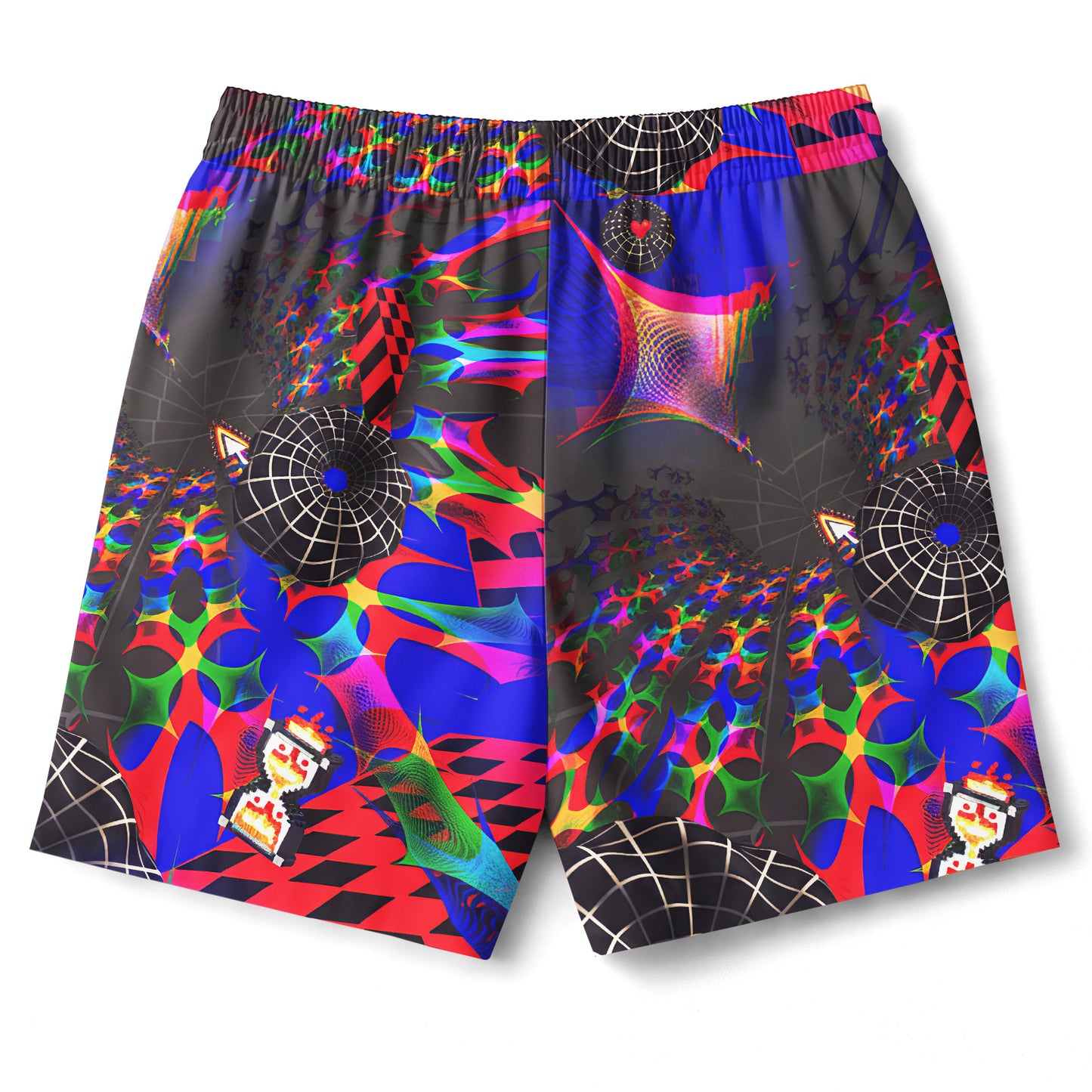 Psychedelic Rave Summer Shirt & Shorts Set