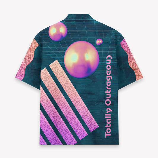 Retro Futuristic Vaporwave Hawaiian Shirt