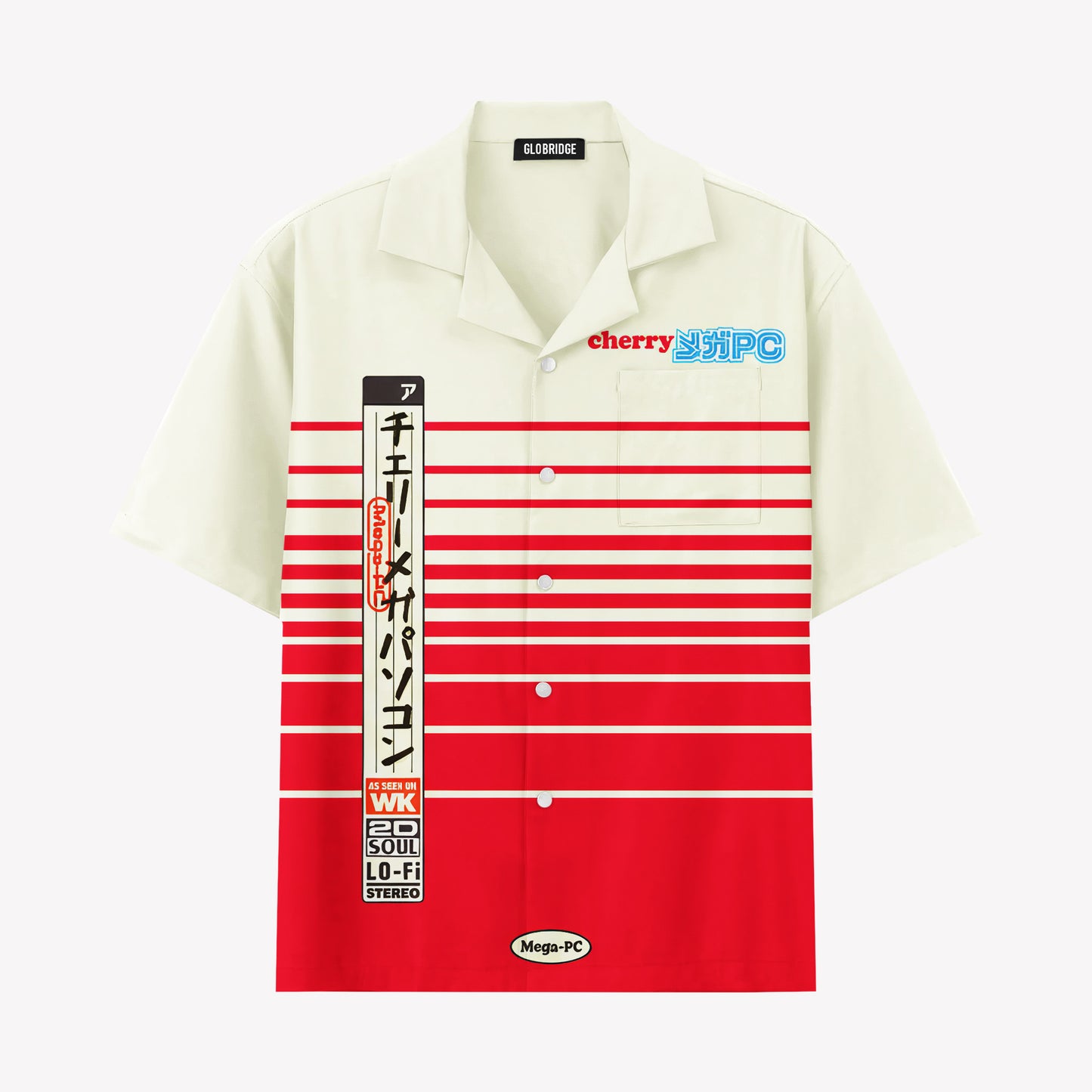 Retro Japanese VHS Hawaiian Shirt