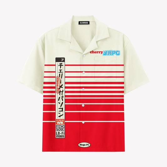 Retro Japanese VHS Hawaiian Shirt
