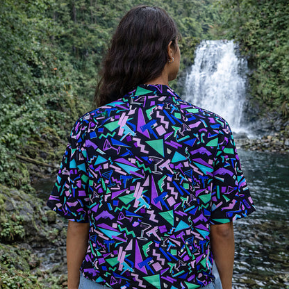 Retro Memphis Neon Party Hawaiian Shirt