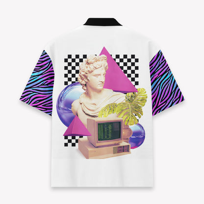 Retro Vaporwave Statue Hawaiian Shirt