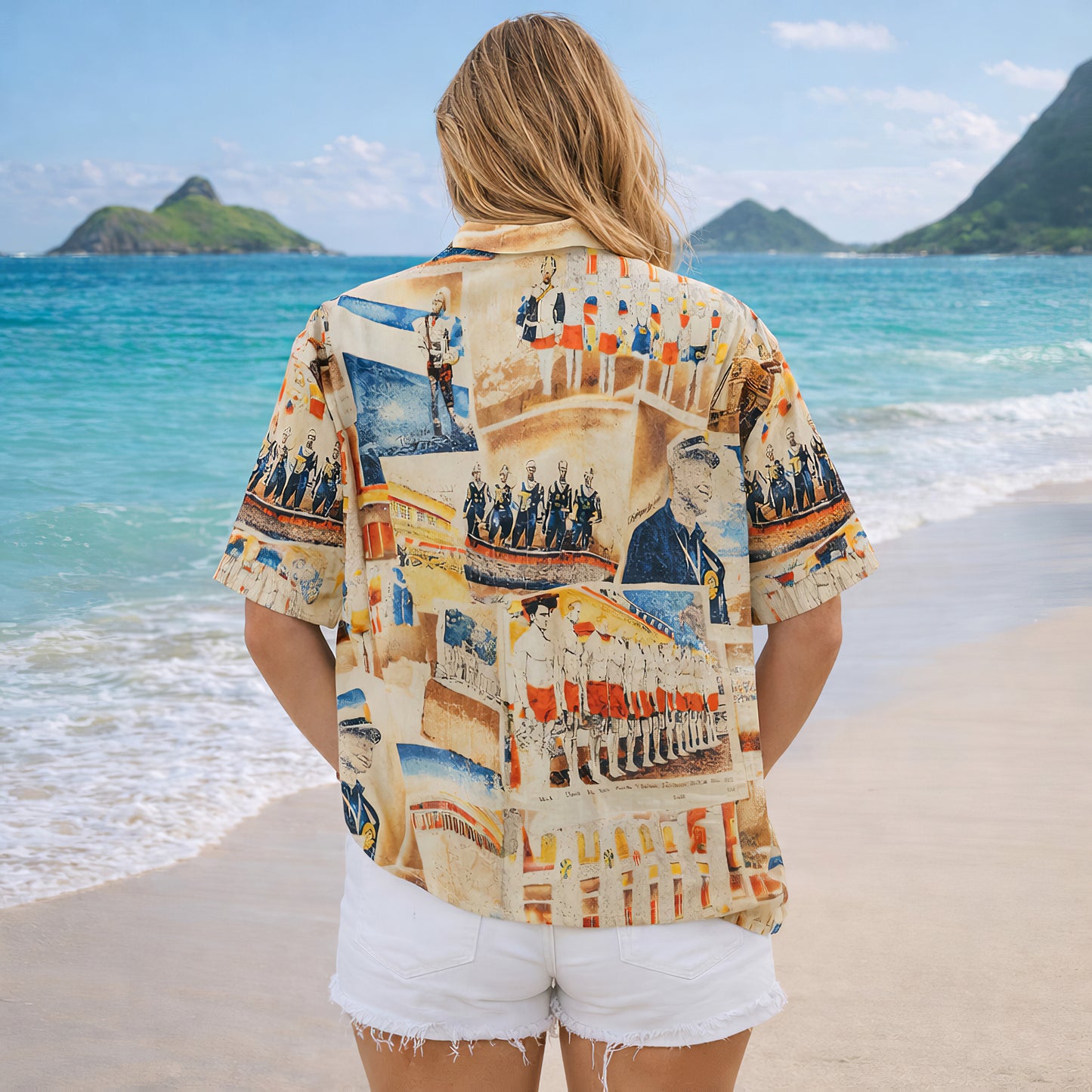 Retro Vintage Travel Hawaiian Shirt