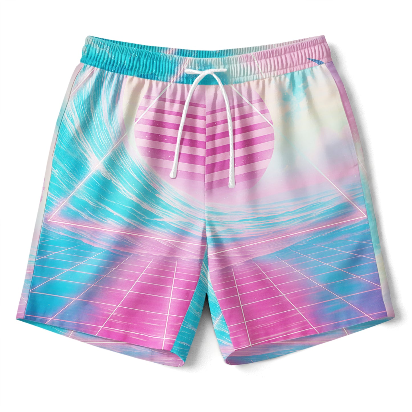 Retro Wave Summer Shirts & Shorts Set