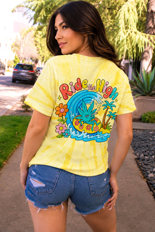 Ride The High Tie Dye Tee