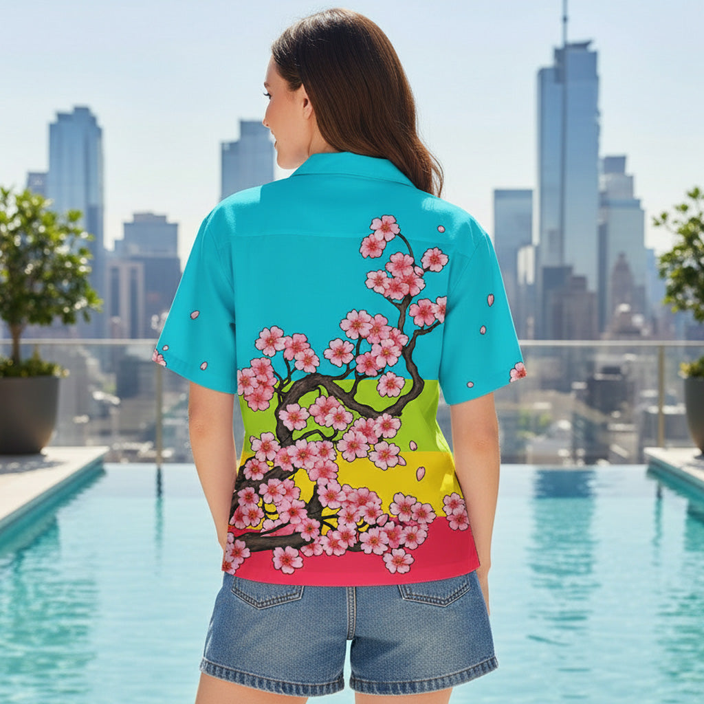Sakura Cherry Blossom Japanese Hawaiian Shirt