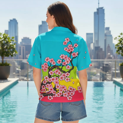 Sakura Cherry Blossom Japanese Hawaiian Shirt