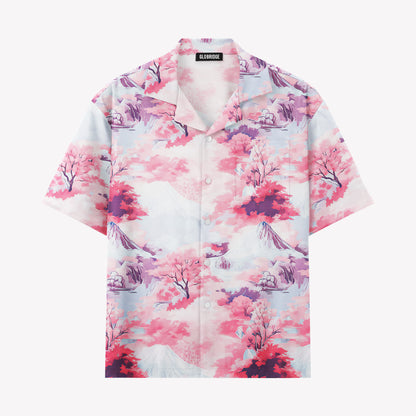 Sakura Fuji Summer Hawaiian Shirt