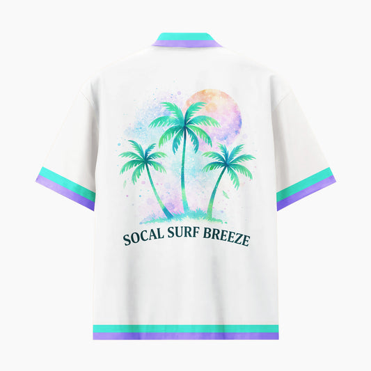 San Diego SoCal Surf Breeze Hawaiian Shirt & Shorts Set