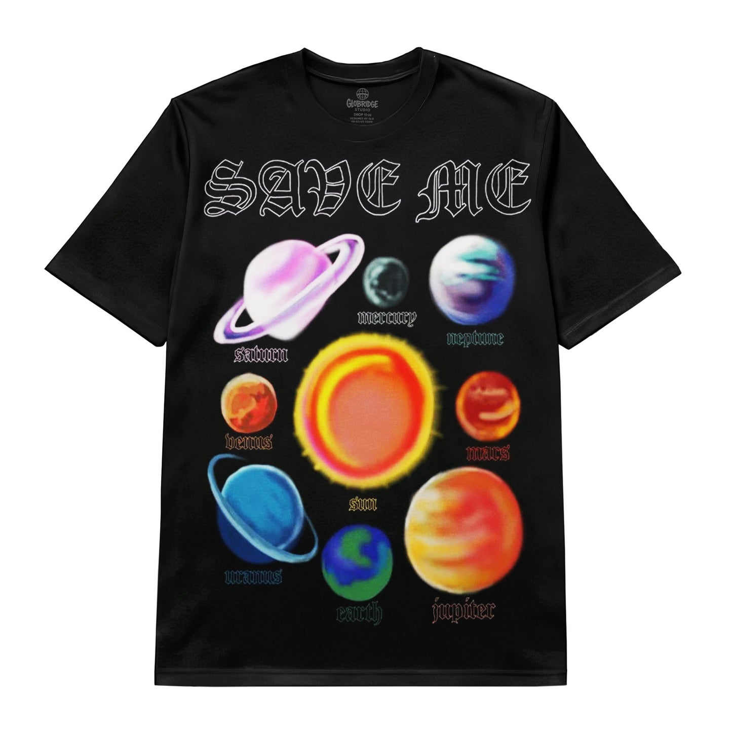 Save Me Cosmic Psychedelic Tee
