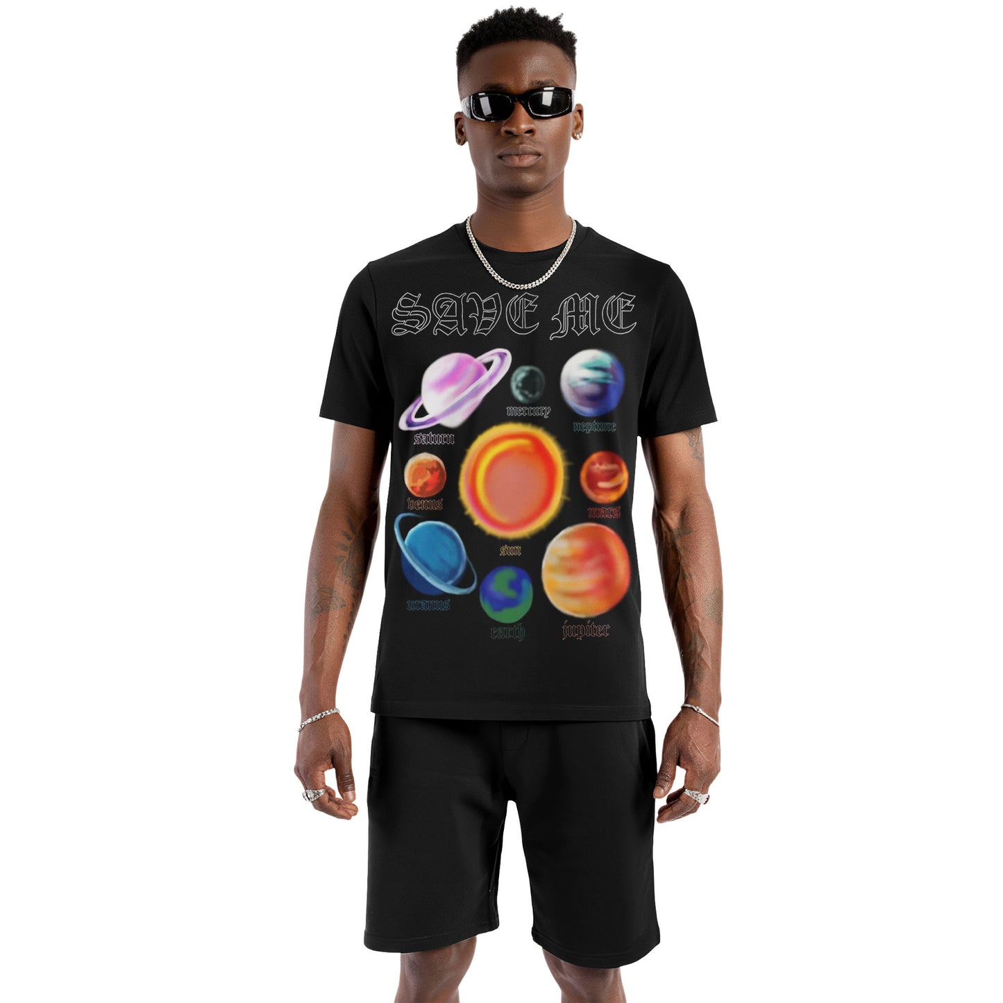 Save Me Cosmic Psychedelic Tee