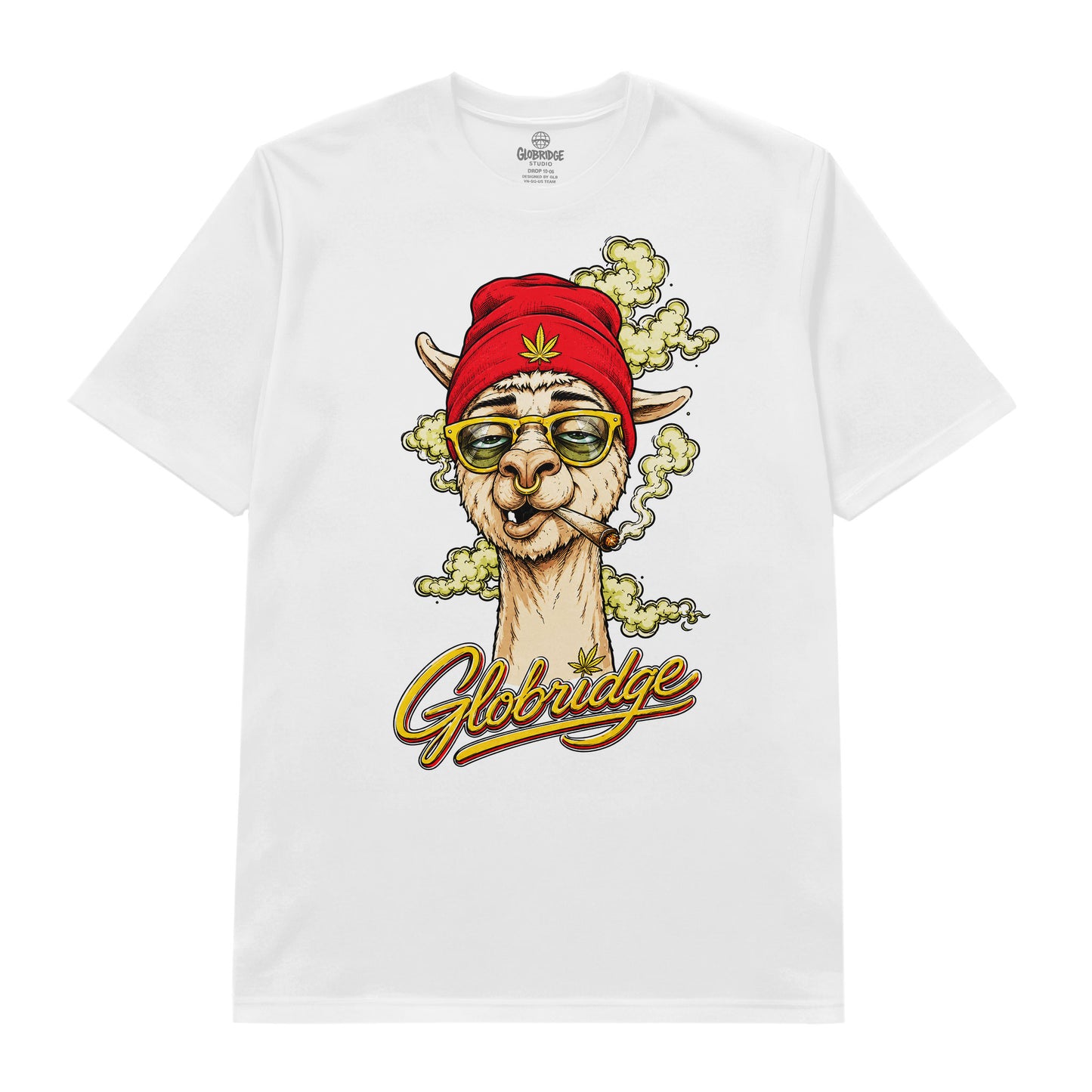 Stoner Llama Graphic Tee