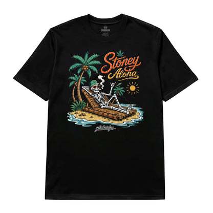 Stoney Aloha Skeleton Beach T-Shirt