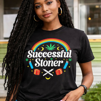 Successful Stoner Retro Pop T-Shirt