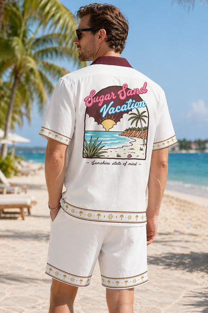 Sugar Sand Vacation Shirt & Shorts Set