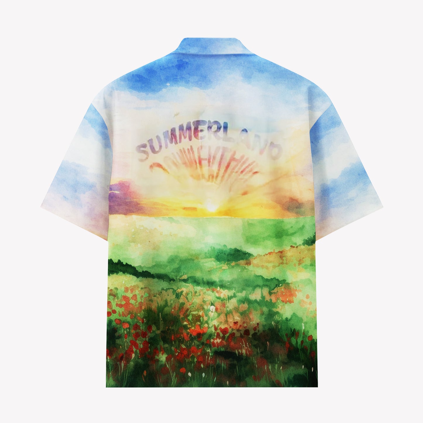Sunrise Landscape Hawaiian Shirt