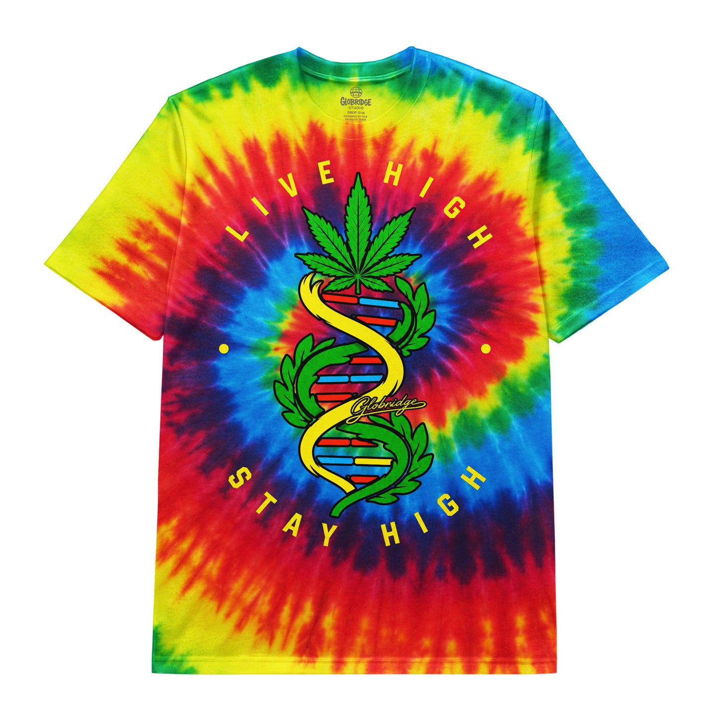 The Helix Stay High Tie-Dye Tee