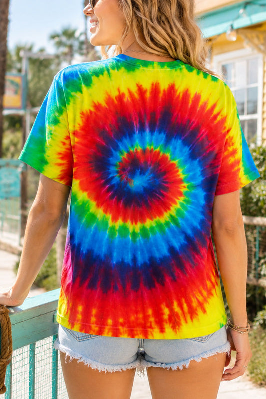 The Helix Stay High Tie-Dye Tee