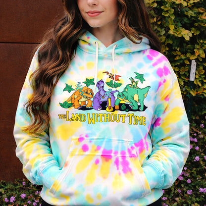 The Land Without Time Tie-Dye Hoodie