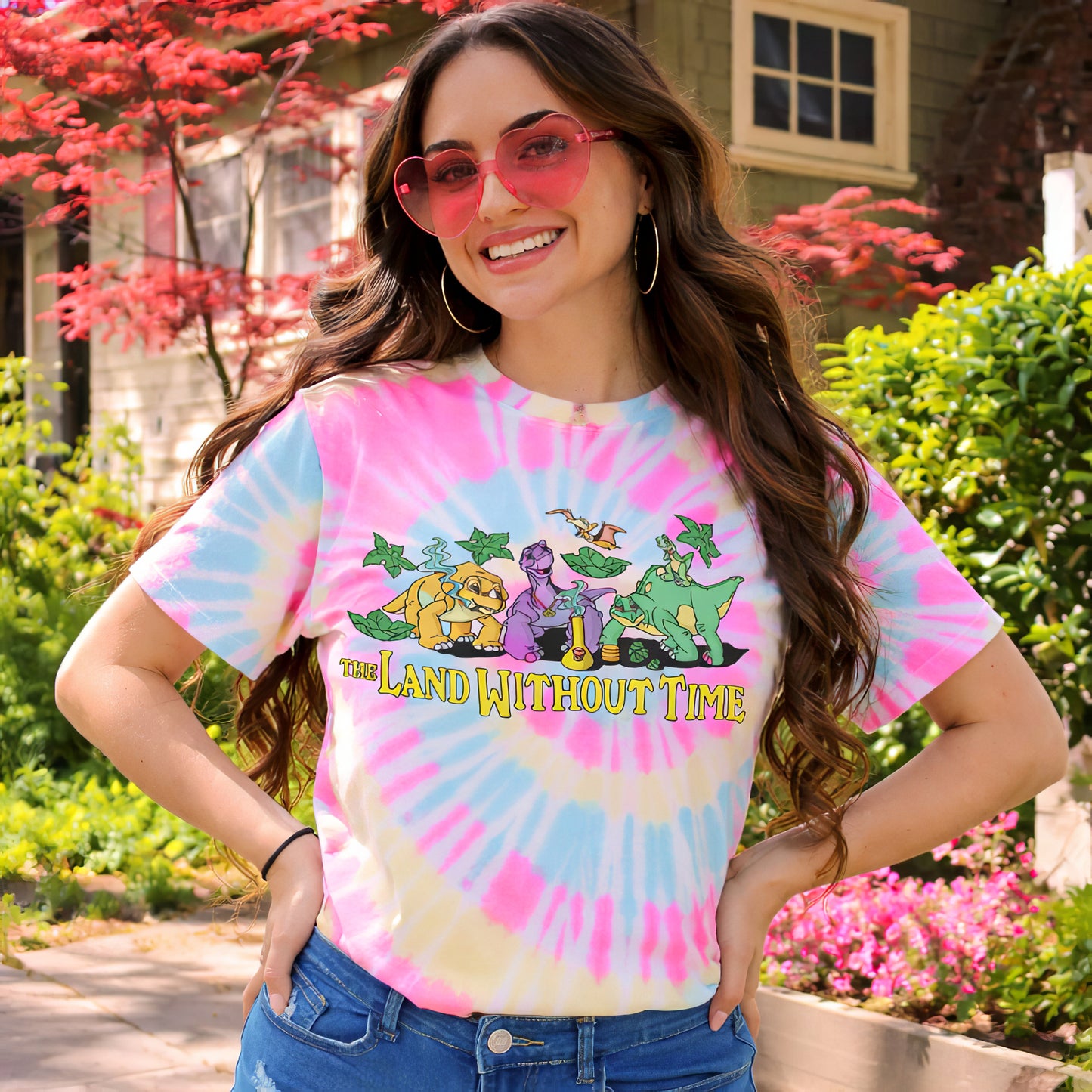 The Land Without Time Tie-Dye T-Shirt