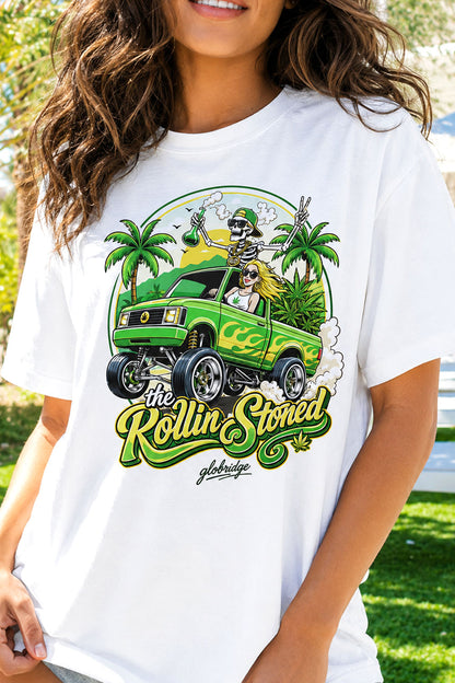 The Rollin Stoned Graphic Tee