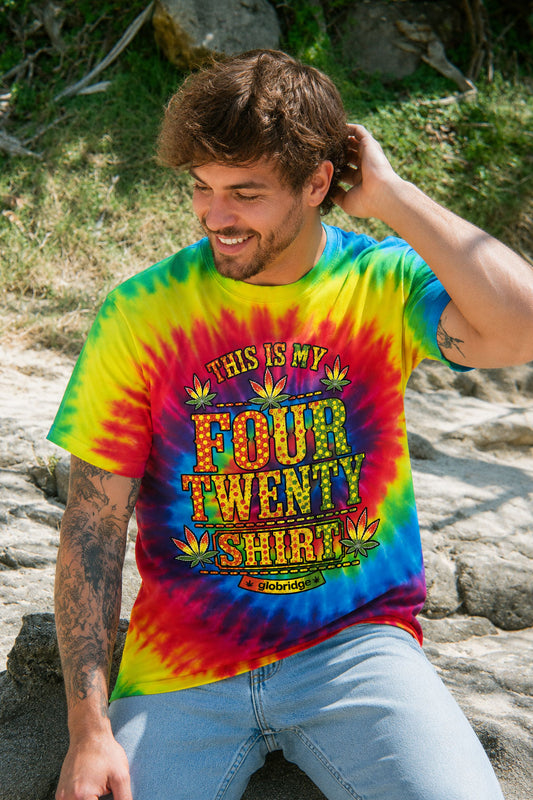 This Is My Four Twenty Tie Dye Tee