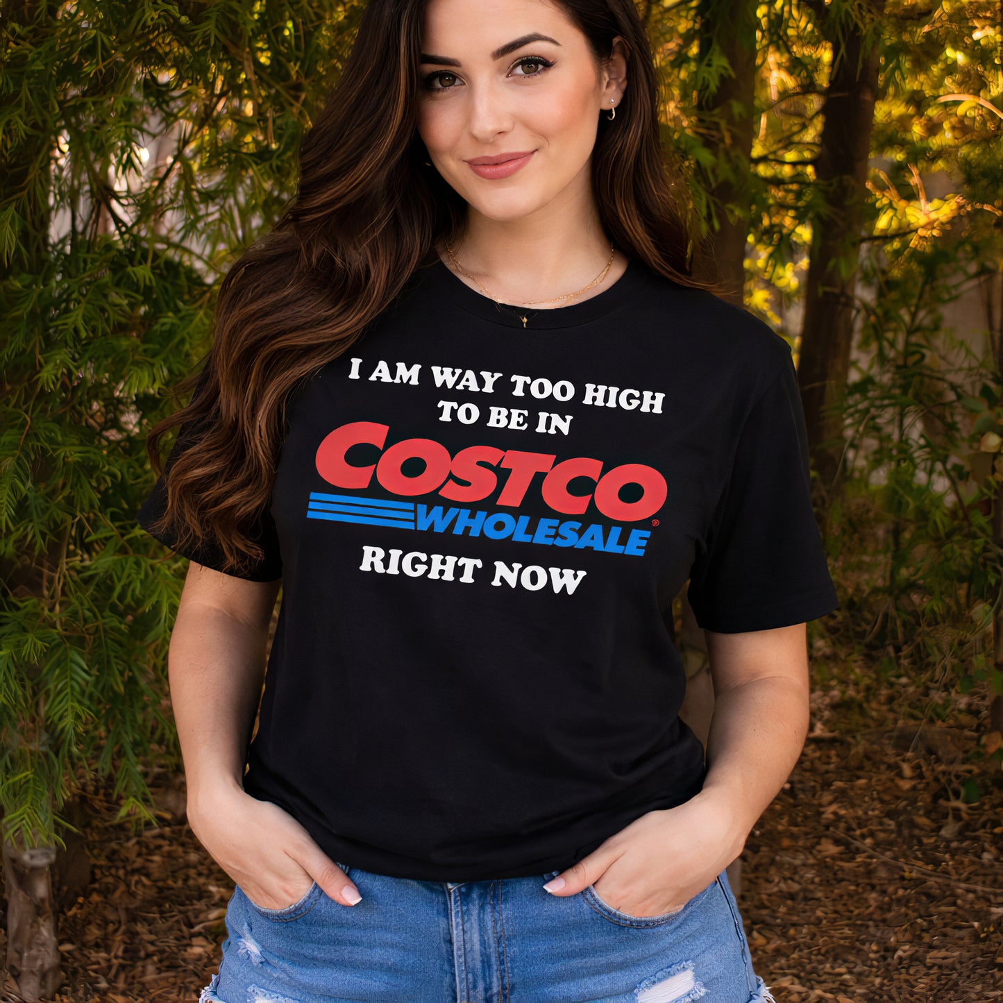 Too High Meme Graphic T-Shirt