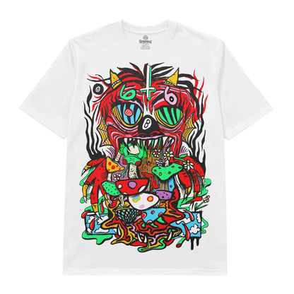 Trippy Mushroom Nightmare Tee