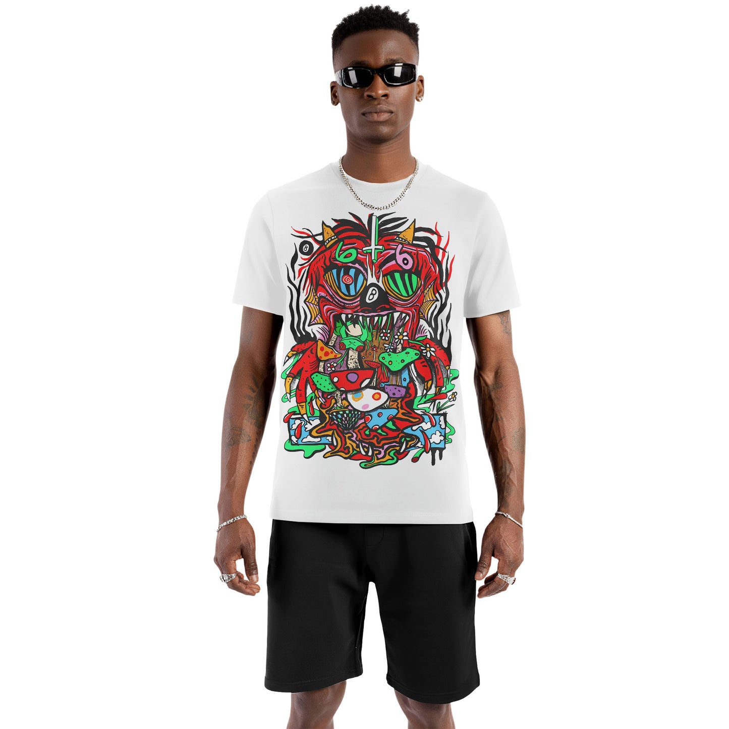 Trippy Mushroom Nightmare Tee