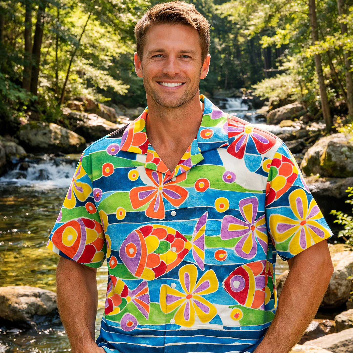 Tropical Fish Hawaiian Shirt