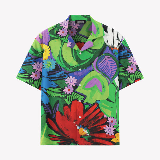 Tropical Garden Floral Shirt