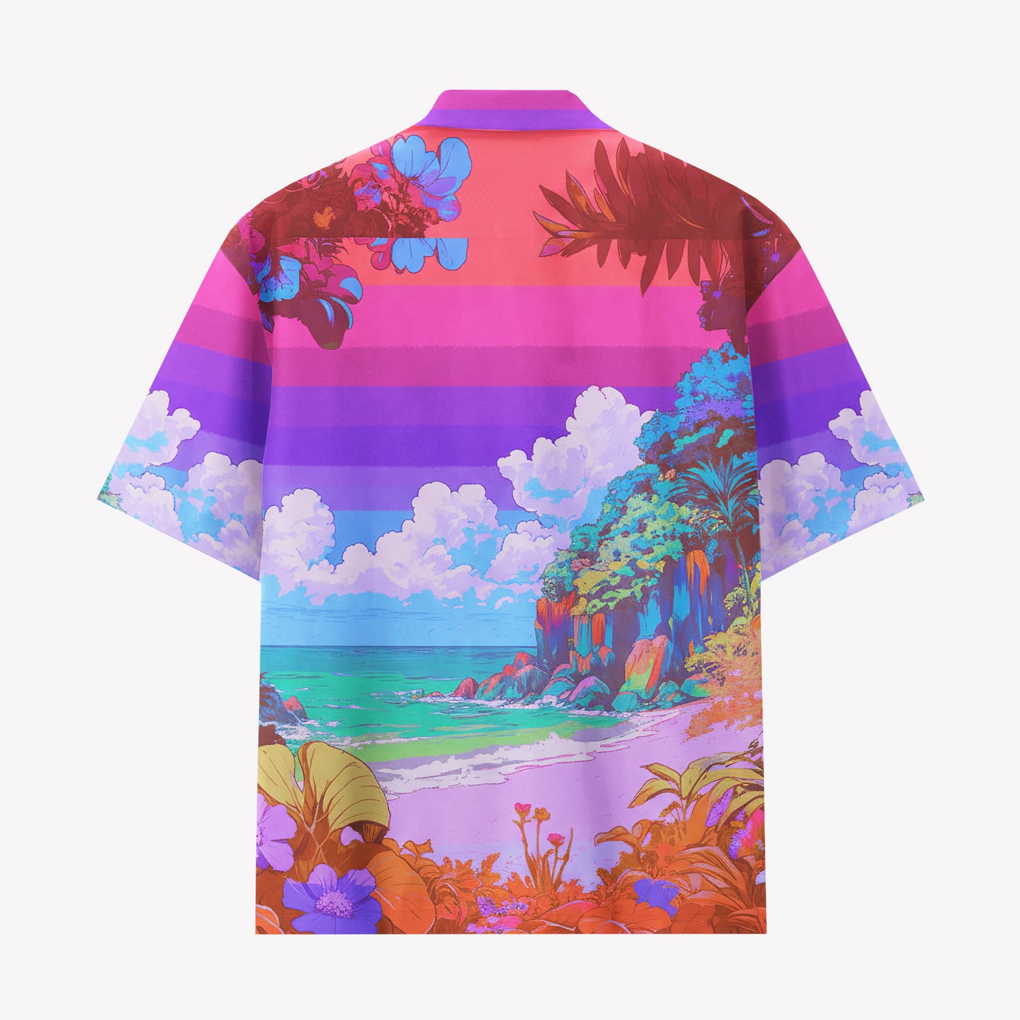Tropical Island Summer Shirts & Shorts Set